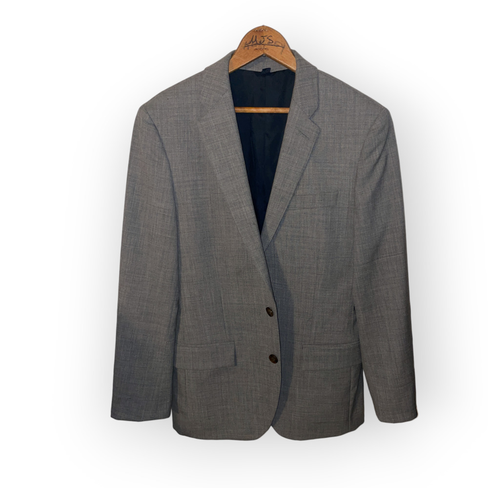 Voyager by J. Crew men's suit jacket coat sz 36S EUC